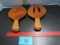 Vintage Wooden Salad Utensils