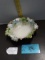Vintage 1930's German Porcelain Bowl Scalloped, Silessien Mark