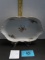 Vintage Rosenthal Classic Rose Oval Scalloped Server, Gold Trimmed, Germany