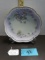 Vintage Bavaria Laced edge Schumam Plate, Signed by Painter