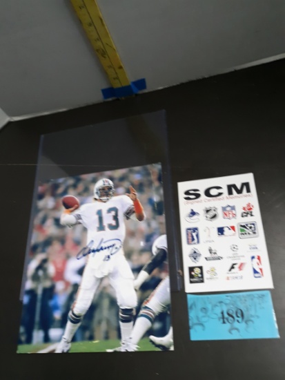 Dan Moreno Signed Photo w/COA