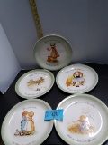 Vintage Holly Hobbie Collector Plates, 1970's