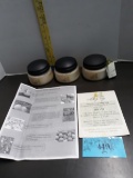 Silky Soy  Candle lot, Vanilla Pear