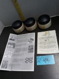 Silky Soy  Candle lot, Vanilla Pear