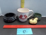 Misc Lot, Molly and Hatch Cip, Vintage Hen on Nest Tooth Pick Holder and more