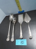 Vintage Serving Utensils, unmarked