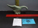 Vintage Haeger Pottery Swan Hollywood Regency Duck, MCM