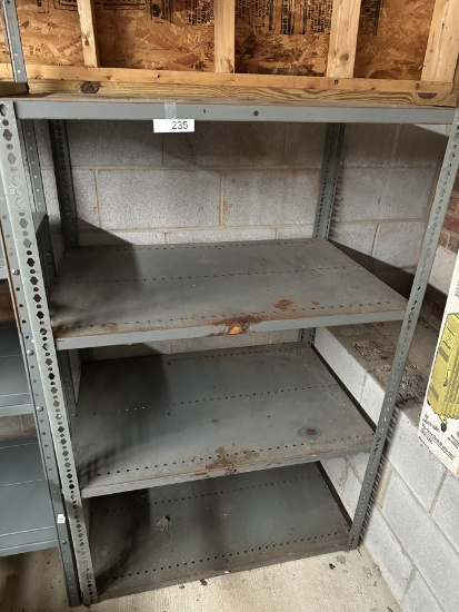 Approx 4ft Tall Metal Storage Rack