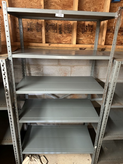 Approx 5ft Tall Metal Storage Rack