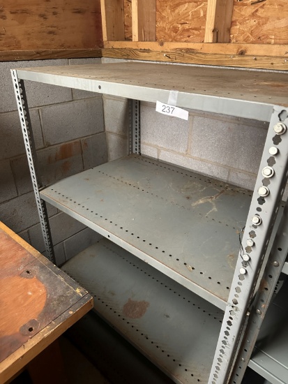 Approx 4ft Tall Metal Storage Rack