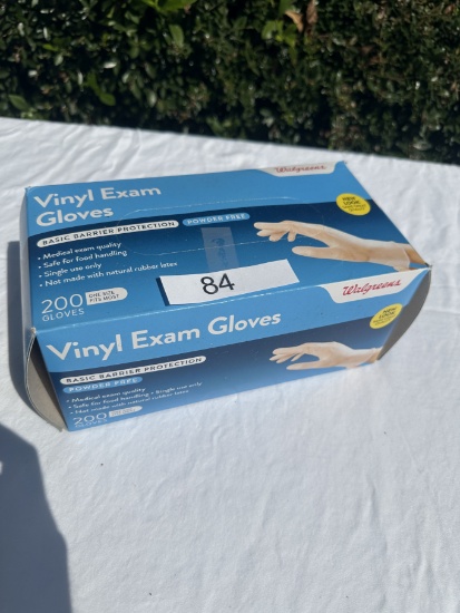 Walgreens Vinyl Exam Gloves/200 Count