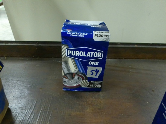 oil filter, new in box purolator one syn-blend 15,000 mile filter PL20195