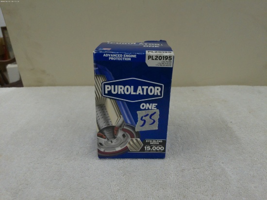 oil filter, new in box purolator one syn-blend 15,000 mile filter PL20195