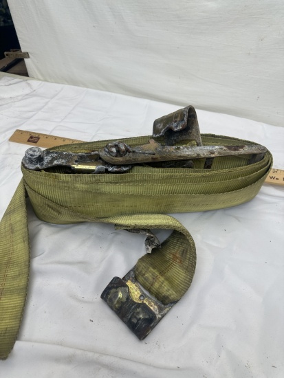 Heavy Duty Tractor Trailer Ratchet Strap