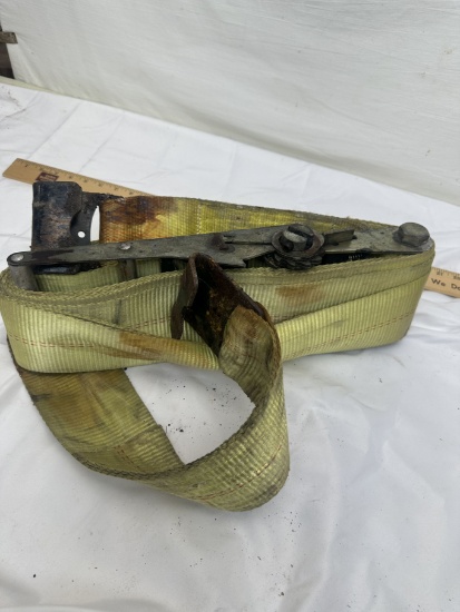 Heavy Duty Tractor Trailer Ratchet Strap
