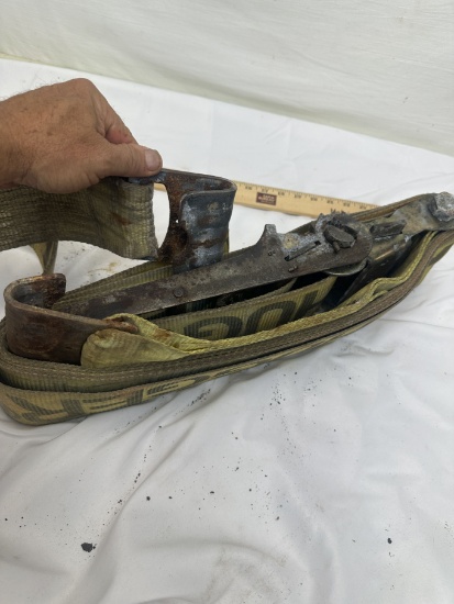 Heavy Duty Tractor Trailer Ratchet Strap