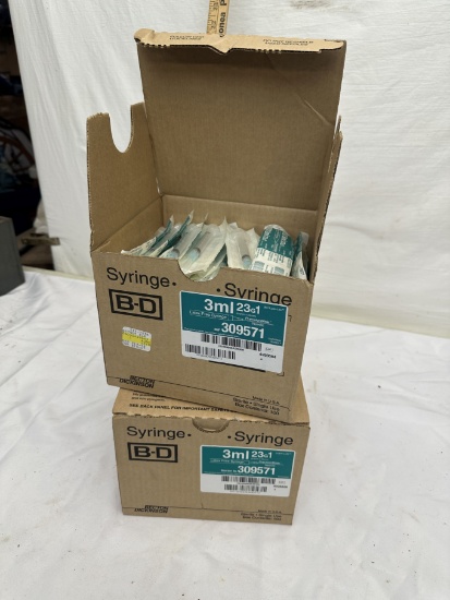(2) Boxes of Syringes