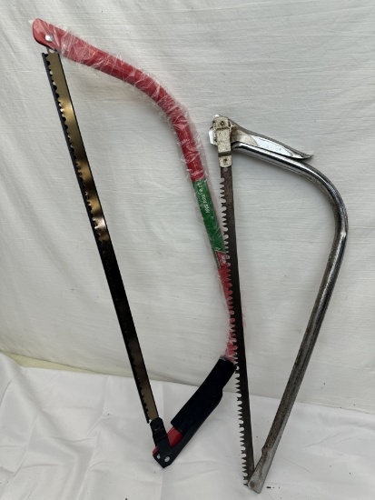 (2) Bow Saws/1 New