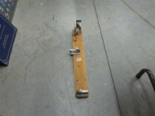vintage golf club gripping station, usa made for golf club repair work 24in long in great shape