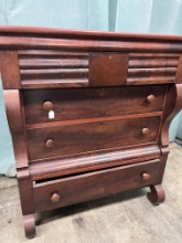 Dresser, Empire, Mahogany, Rooster Dove Tails
