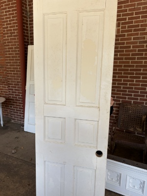 Door, Solid Wood, 6 Panel, 72x24