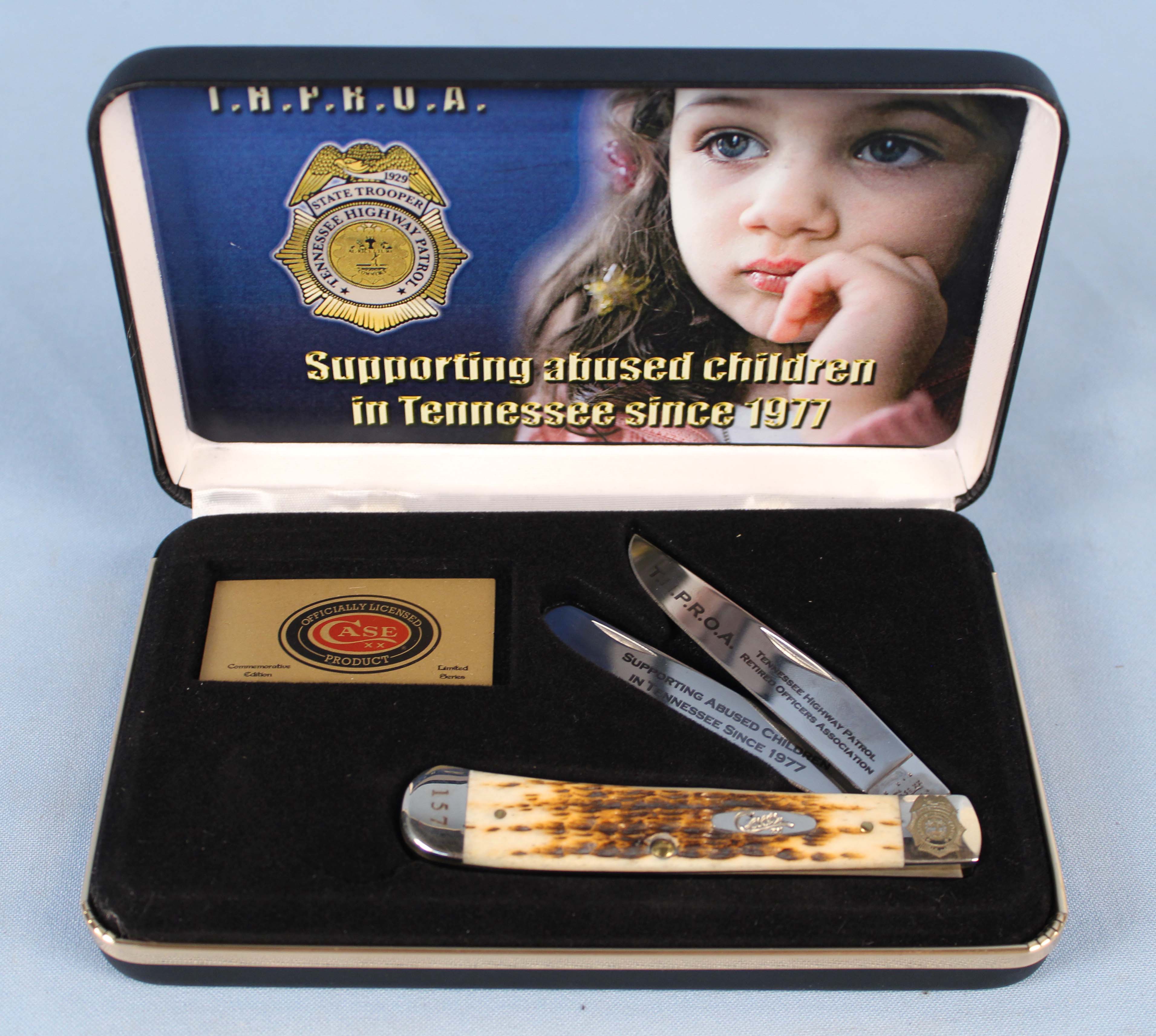 Case Xx 6254 Ss Tn Patrol Commemorative Knife | Proxibid