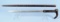 Carved Sword Cane With Indian Head