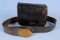 Richmond Leather Cartridge Box & 