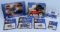 Seven Ertl New Holland, Ford Tractor Toys