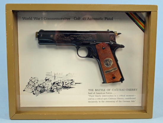 Colt 1911 Wwi Chateau-thierry Comm. .45 Acp Pistol