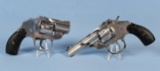 Two Iver Johnson Da .32 Top Break Revolvers