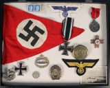 Group Of Wwii Nazi Germany Badges, Pins