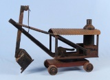 Toy Keystone Ride Me Pressed Steel Steam Shovel