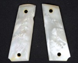 Rare Genuine Mother Pearl Colt 1911 Pistol Grips