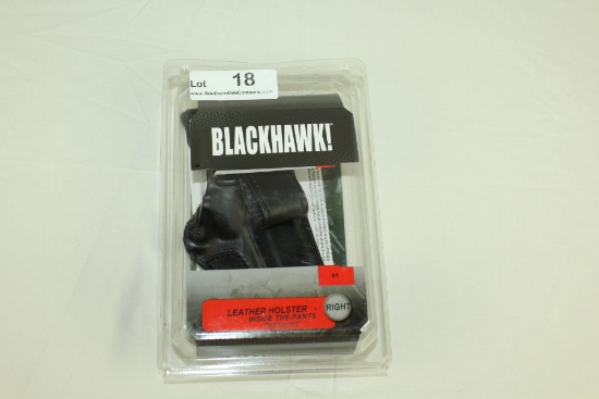 New Blackhawk Leather Inside the Waist Holster