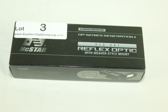 NcSTAR Red Dot Reflex Scope.  New!