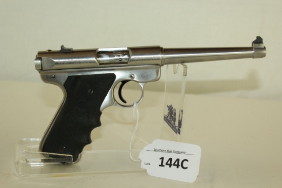 Ruger MK II .22LR Pistol in Stainless w/6" Barrel
