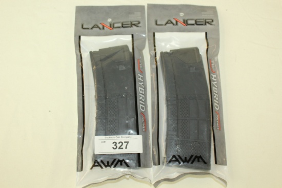 2 Lancer 30-Round 5.56mmx45/.223 REM. Magazines