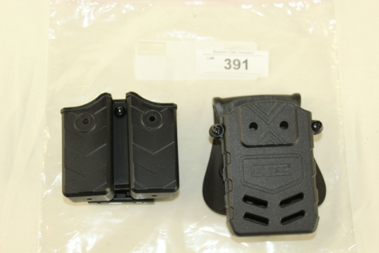 CyTac AR15 Mag Pouch and Tege Double Mag Pouch .40/9mm