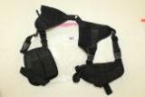 New Tactical Shoulder Holster w/Double Mag Pouch