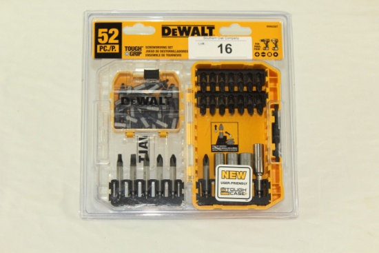 DeWalt 52 Pc. Tough Grip Screwdriving Set