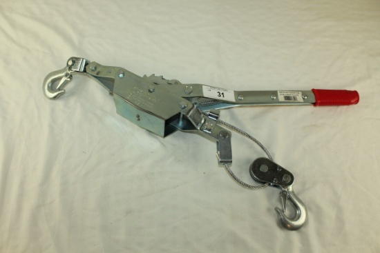 American Power Pull Corp. 2-Ton Cable Puller.  New!