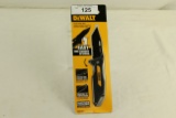 DeWalt Folding Pocket Knife w/Belt Clip.  New!