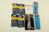 4- 4 Packs of Irwin Impact Power Bits, Offset Screwdrivers,