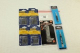 4- 4 Packs of Irwin Impact Power Bits, Offset Screwdrivers,