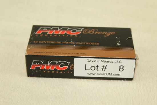 50 Rounds of PMC Bronze 9mm Luger 115 Gr. FMJ Ammo