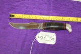 Case XX 323-5 Leather Wrapped Handle Knife.  Made in USA