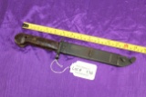 Romanian-Made AKM-1 Bayonet (AK-47) w/Wire Cutting Scabbard