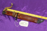 New AK-47 Bayonet w/Scabbard & Belt Tie Down