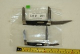 2 Buck 3-Blade Pocket Knives Made in U.S.A.